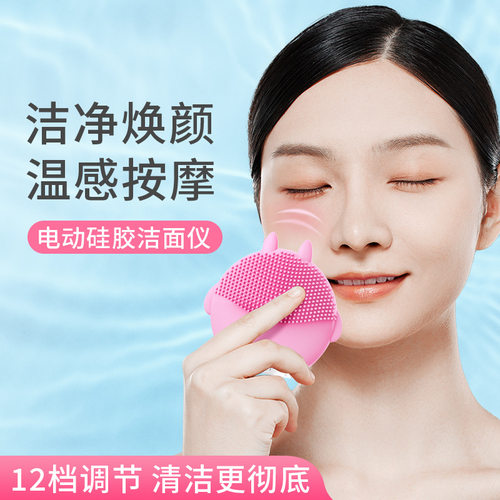 充电款电动硅胶洁面仪