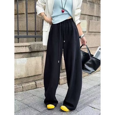 357606/宝石利ya绵羊毛呢料舒适直筒裤-is-1.30