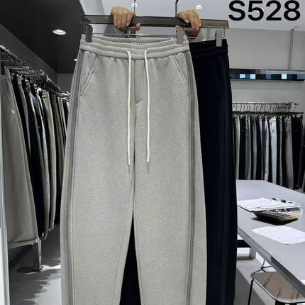528 男士高端加绒加厚弯刀裤-021-11.27