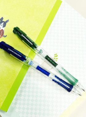 缤乐美自动铅笔0.5小学生蓝色绿色不易断芯粗笔杆美国papermate