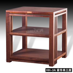 音悦汇典HH-3A豪华单三层实木机架 音响机架 音响架器材架 功放架