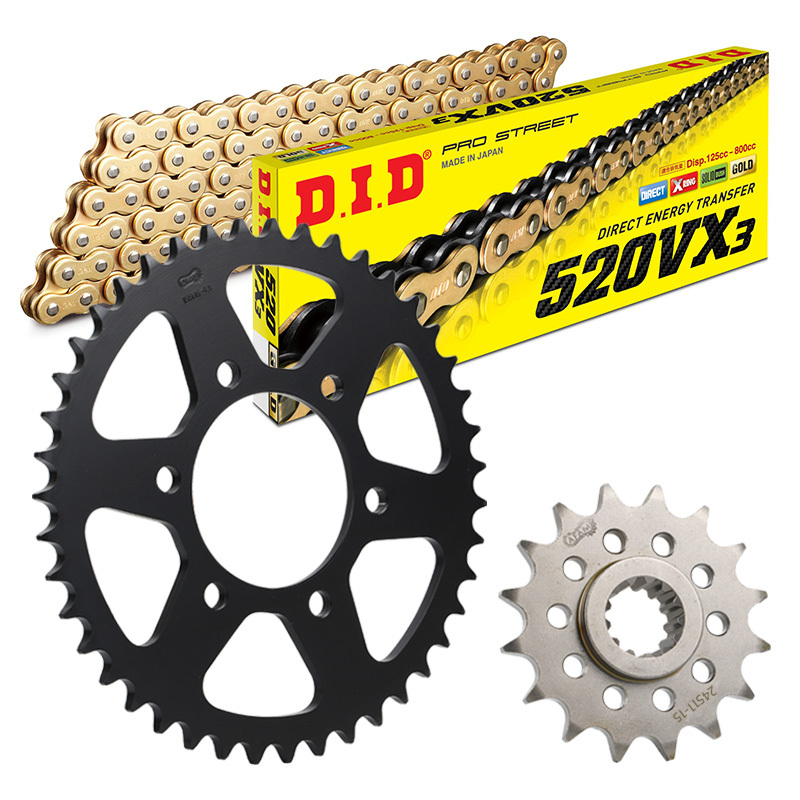 川崎ZX-6R/636改装日本DID链条