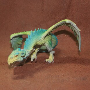 双足飞龙 塑胶动物场景摆件 safari 神话传说模型儿童玩具