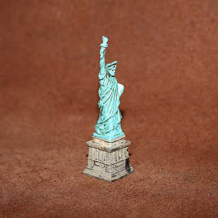 美国建筑场景模型玩具摆件 散货 自由女神像 正版 safari
