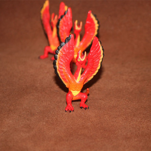 长生鸟 凤凰 safari 神话传说动物模型玩具场景摆件