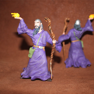 魔法师 safari 动漫人物之 仿真人偶模型玩具 马格努斯向导 正品