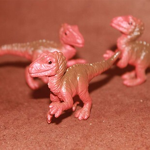 safari 迅特龙 仿真场景摆件恐龙模型玩具