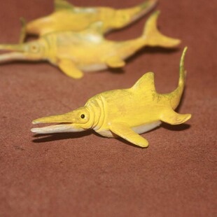 鱼龙 场景摆件 safari 儿童认知仿真远古海栖爬行动物模型玩具