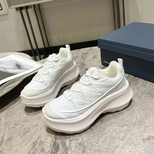 ins超火厚底松糕小个子6CM透气网小白鞋Lisa同款老爹鞋运动鞋女鞋