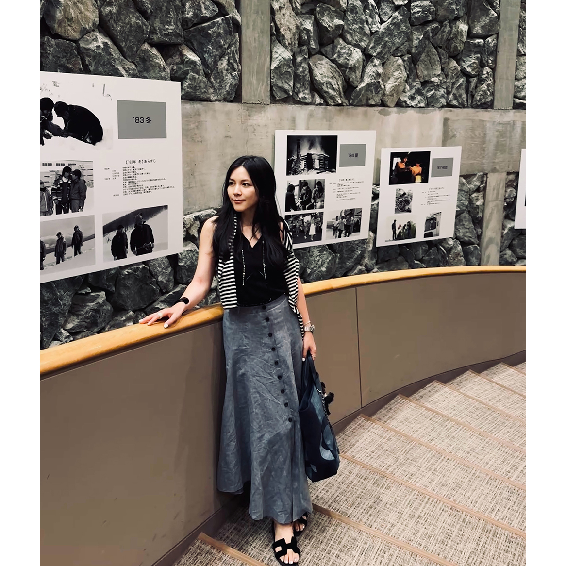 TANG TOWN 自制 高级时装感气质修身POLO领无袖针织衫/背心