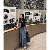 TOWN POLO领无袖 自制 TANG 高级时装 感气质修身 针织衫 背心