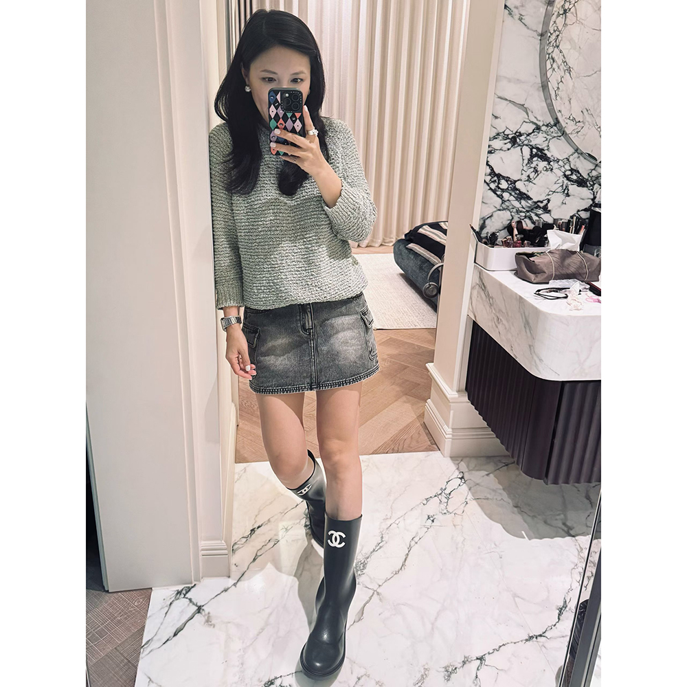 TANG TOWN自制 时髦出挑 焕活年轻时髦度 美式复古工装牛仔短半裙