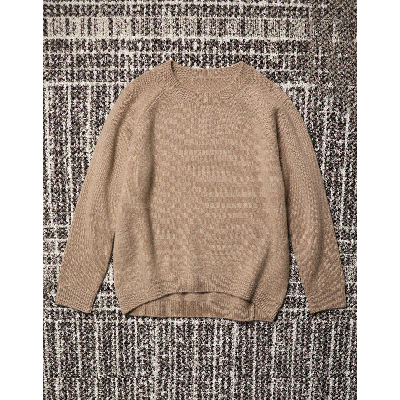 TANG TOWN 自制 羊绒控B囤 奢享暖意 高级时髦气质针织衫/毛衣