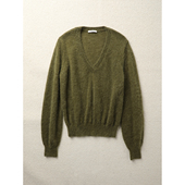 TANG TOWN自制上身气质开挂 自带柔美滤镜云柔蓬松马海毛羊毛毛衣