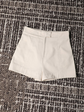 TANG TOWN “精致呼吸”100%棉好打理夏季中高腰短裤女