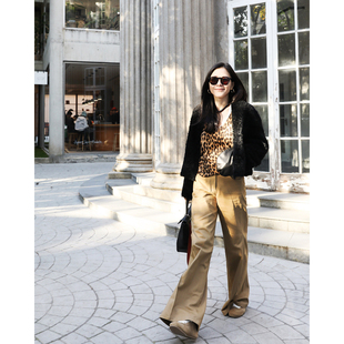 结构感立体压褶拼接休闲裤 TANG 裤 轻松凹出潇洒帅气工装 TOWN自制