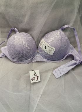 M34BL36BLL38B3XL40B文胸无钢圈聚拢蕾丝无插垫81