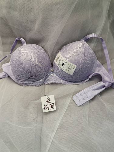 M34BL36BLL38B3XL40B文胸无钢圈聚拢蕾丝无插垫81