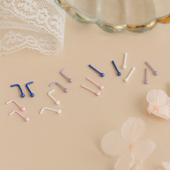 时尚 圆珠陶瓷个性 耳钉养耳洞耳棒唇钉穿刺饰品睡觉免摘情侣耳骨钉