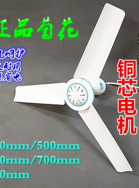 菊花小吊扇纯铜电机家用迷你静音