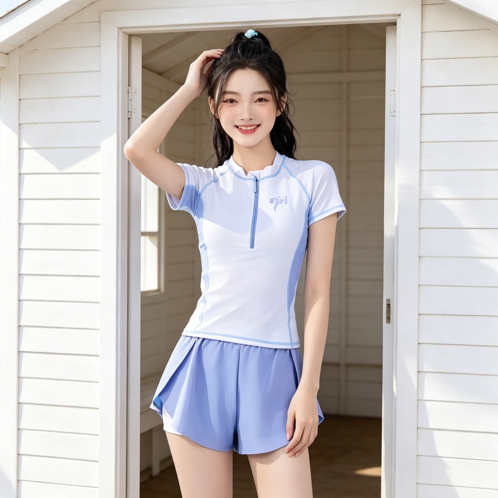 颖熙梦夏季分体泳衣女成人儿童少女沙滩温泉户外休闲泳装断码特价