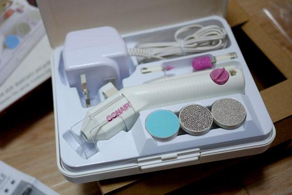 美康雅conair电动修护甲套装6个配件 指甲剪甲美甲工具清仓清库存