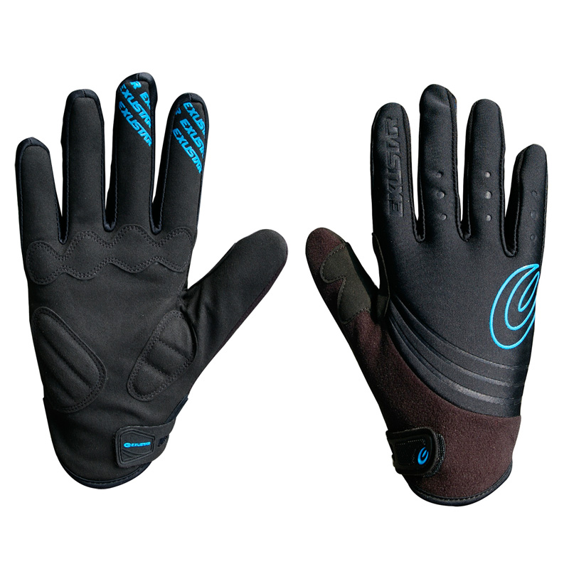 Gants pour vélo mixte EXUSTAR - Ref 2251391 Image 1