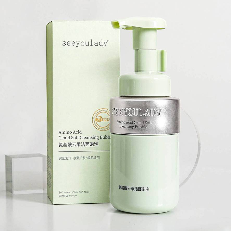 【国货精品】氨基酸云柔洁面泡泡温和清洁慕斯云感净颜呵护肌肤