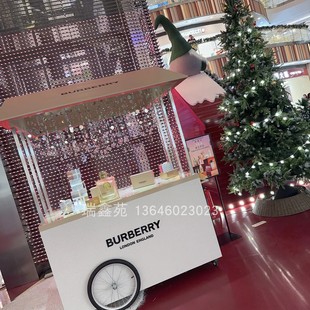 商城花车展示台活动摊位车促销车美妆售卖车品牌咖啡车面包烘焙车