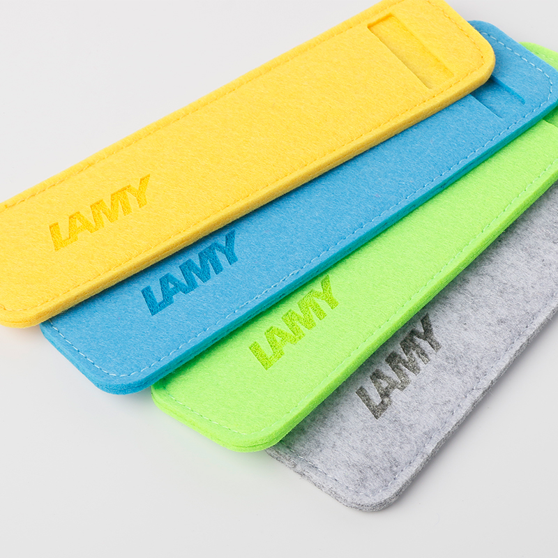 毛毡无纺布钢笔套签字笔宝珠笔套