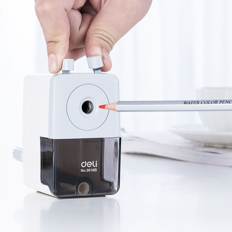 卷笔刀得力文具0616B笔刨削笔器