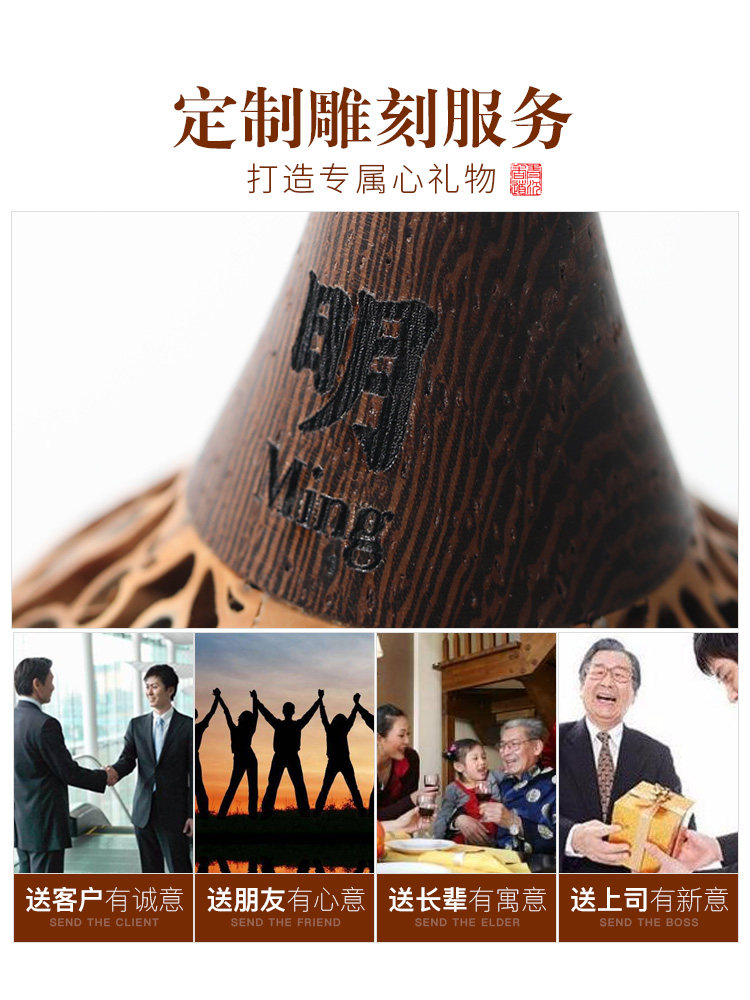 核桃造型室內香爐薰香擺件