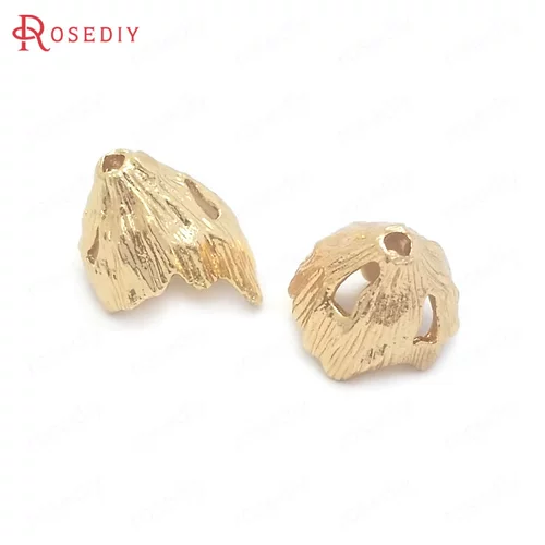 (38477) диаметром 10 мм в 8,5 мм медные цветочные капюшоны с капюшоном капюшона.