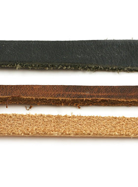 DIY饰品配件 手链配件 手链绳 真牛皮 方皮绳 宽皮绳 24697