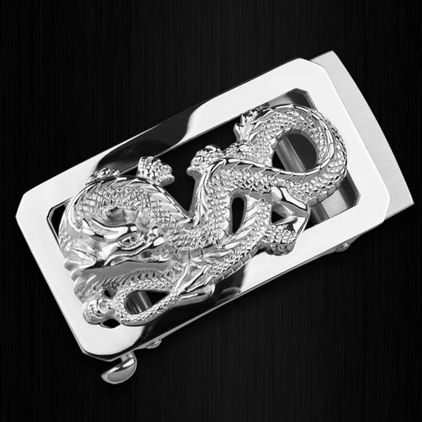 不锈钢生肖自动扣高档