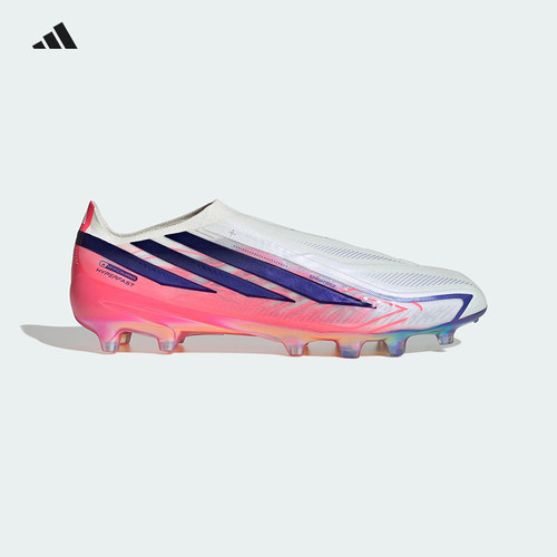 Adidas阿迪达斯F50世界杯ELITE高端AG短钉无系带足球鞋男子KJ6090