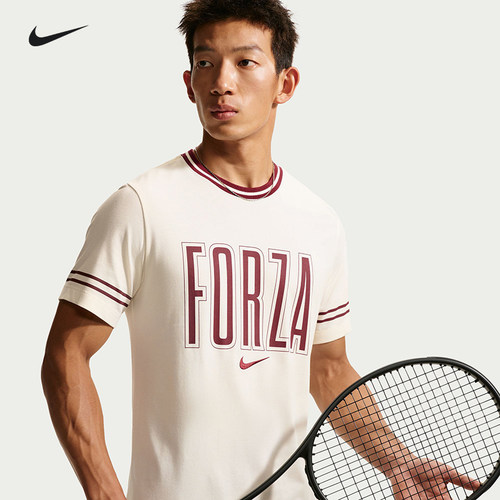 Nike扬尼克·辛纳联名网球服 耐克Dri-FIT速干透气短袖男运动T恤