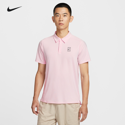 Nike耐克网球服男26澳网新款运动POLO衫翻领短袖上衣透气FZ6908
