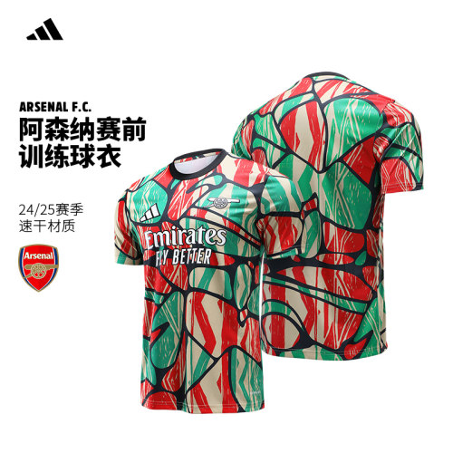 ADIDAS阿森纳短袖T足球速干上衣