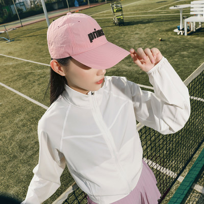 Prince王子网球帽遮阳透气快干有顶休闲运动帽女子多巴胺鸭舌帽子