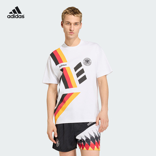 Adidas阿迪达斯足球服男德国队1994世界杯复古足球上衣短袖KE0086