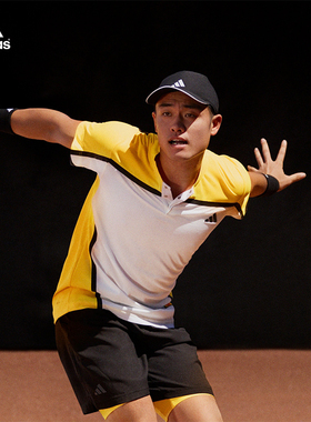 Adidas阿迪达斯网球服吴易昺蒂姆法网球服短袖运动上衣IS8969