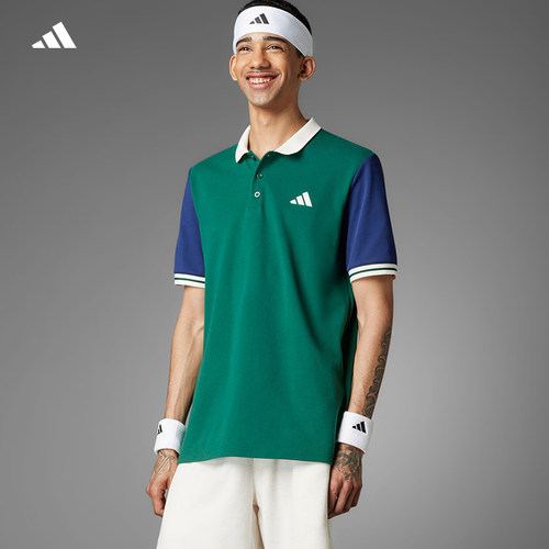 Adidas阿迪达斯网球服运动POLO衫