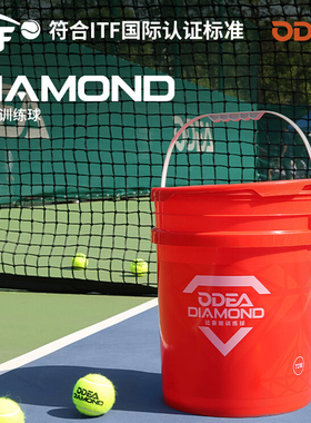 欧帝尔Odear网球DIAMOND钻石球训练网球无压耐打成人进阶 DD8