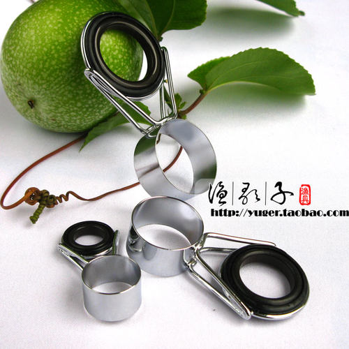 海竿导环 不锈钢带减震环 陶瓷导眼过线环 DIY导线环 - 封面