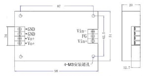 品AC220V转110V变压器电源110V50W稳压隔离电源厂 新款