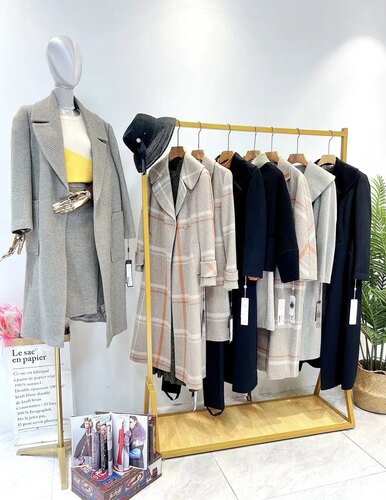 羽绒服聚酯纤维0.5职场风