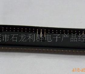 直销供应 40，50，64PIN牛角插座 连接器 黑色环保 全店混批