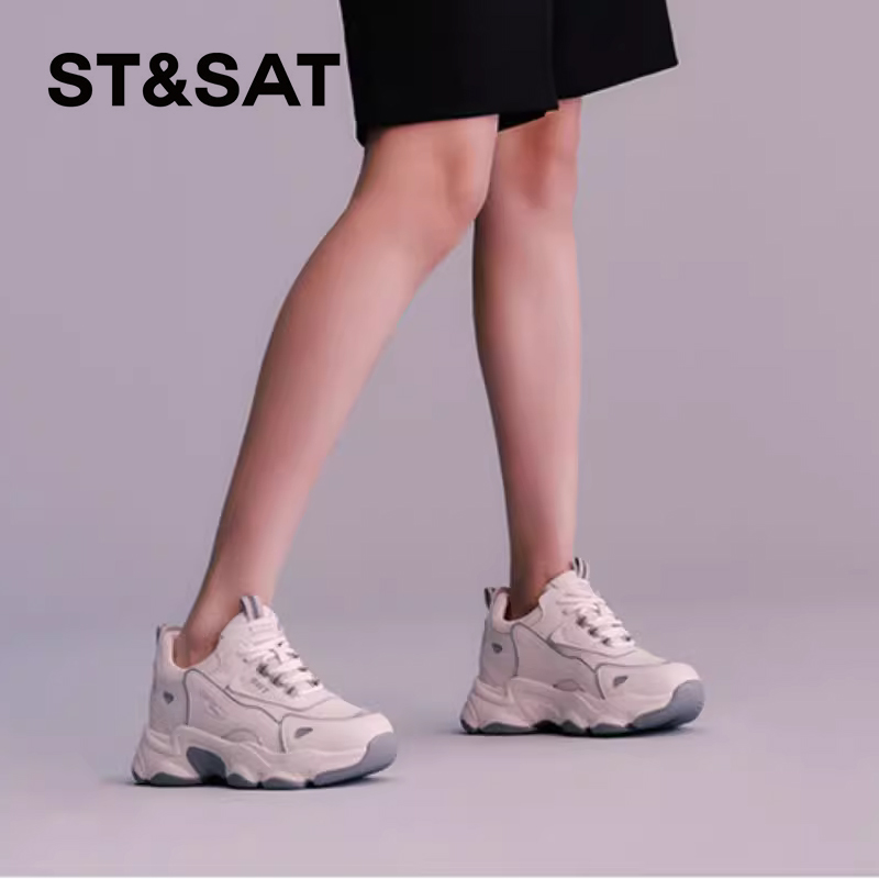 星期六时尚百搭厚底休闲运动鞋女