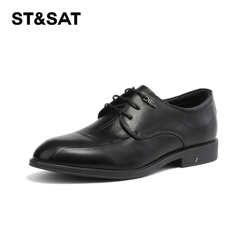 星期六春秋时尚商务通勤男士皮鞋